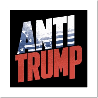 anti trump Posters and Art